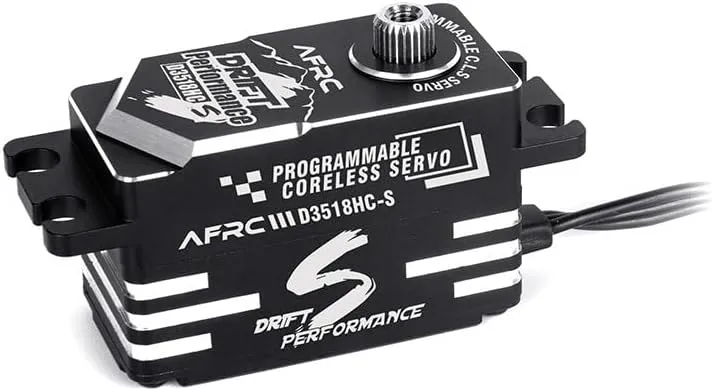 Programmable Smart HV Coreless Servo RC Spare Parts for 1/10 1/12 1/18 On-Road Off-Road Touring Drifting RC Car RC Airplane Helicopter Boat Robot Fixed-Wing