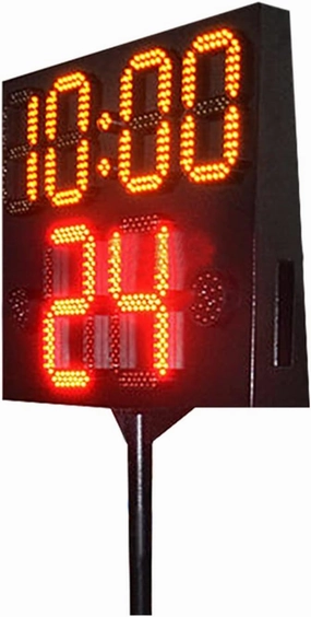 Protable Gym Timer Outdoor Rainproof Iron Box high Brightness Green 12 inch 888.8 Format Remote Control Gas Station Digital Sign led Price Plate Outdoor Digital Visibility (8 Inch Scoreboard)