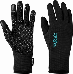 Rab Women's Phantom Contact Grip Touchscreen Gloves for Hiking and Skiing