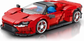 Racing Car Building Set for Adults,1:14 MOC Buildable Technic Sports Car Toy,Collectible Building Block Champion Kit Model for Teens Age 14 （1168 Pcs）