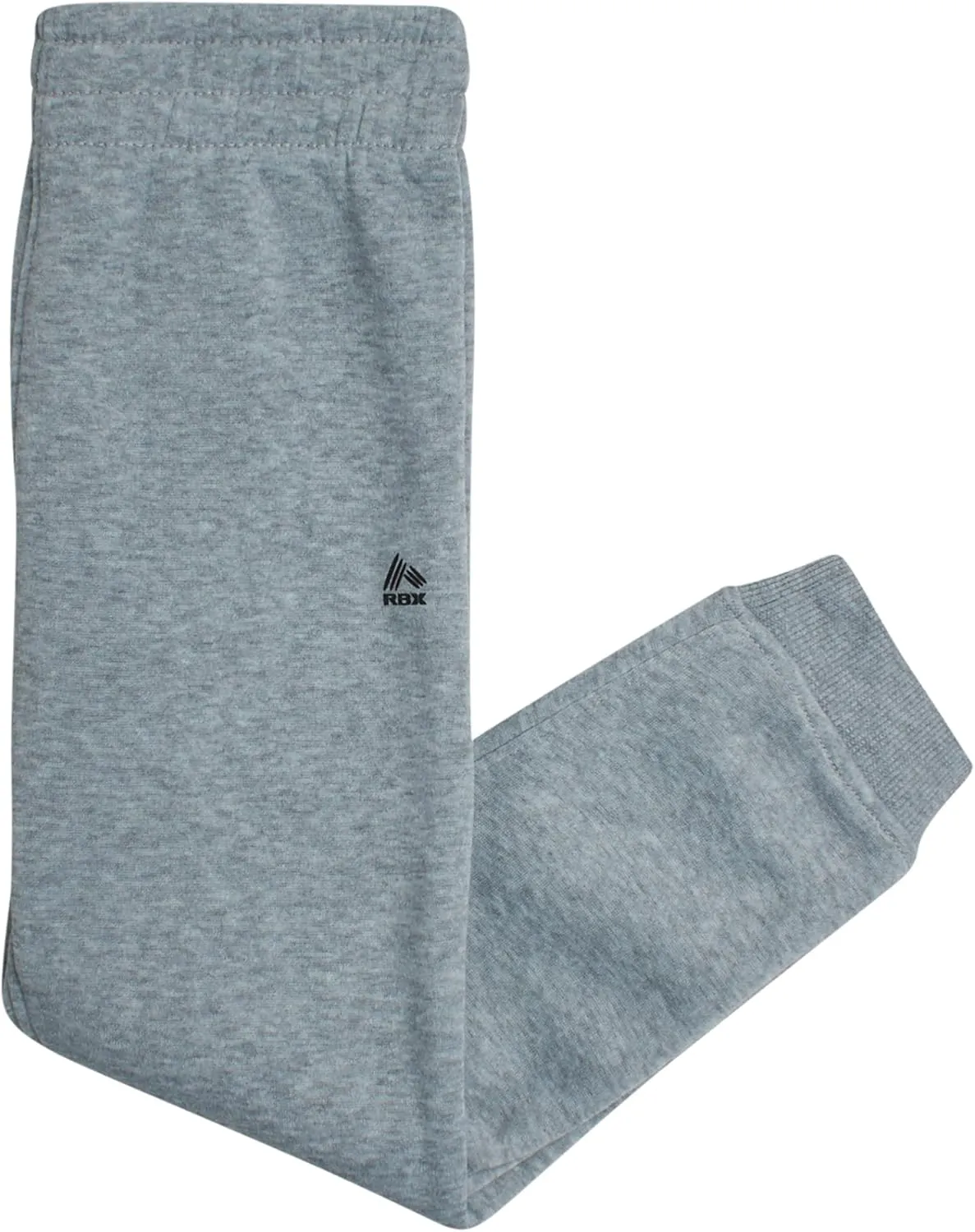 RBX Boys Active Jogger Set - 3 Piece Performance Fleece Sweatshirt, Jogger Sweatpants, T-Shirt - Activewear for Boys (2T-12)