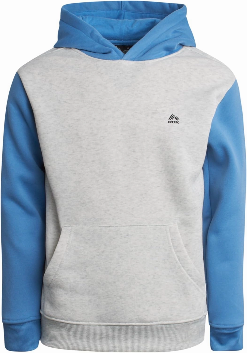 RBX Boys Active Jogger Set - 3 Piece Performance Fleece Sweatshirt, Jogger Sweatpants, T-Shirt - Activewear for Boys (2T-12)