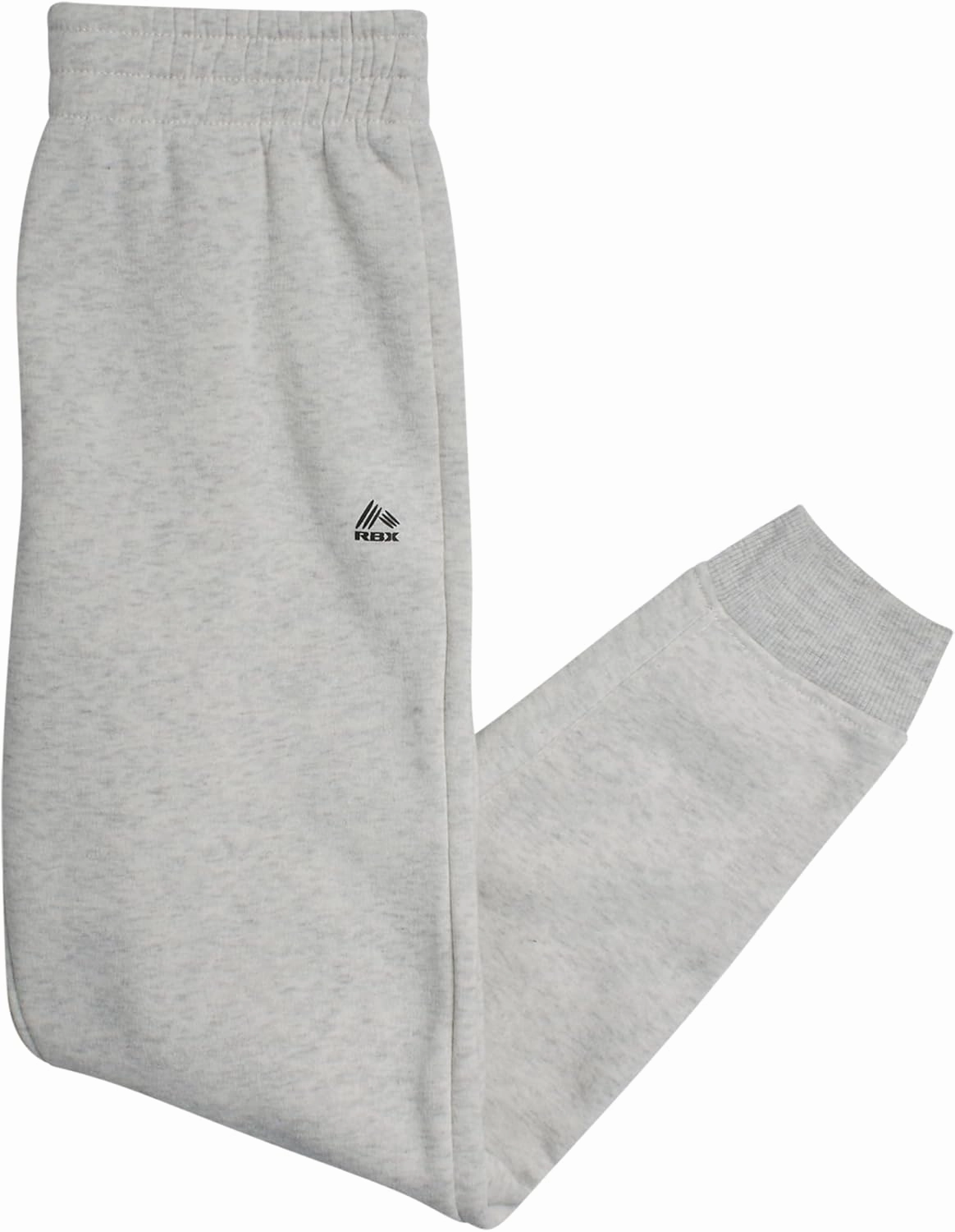RBX Boys Active Jogger Set - 3 Piece Performance Fleece Sweatshirt, Jogger Sweatpants, T-Shirt - Activewear for Boys (2T-12)