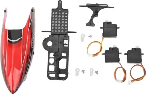 RC Aircraft Servo Upgrade Set, RC Helicopter Refit Accessories Compatible for WLtoys XK K110