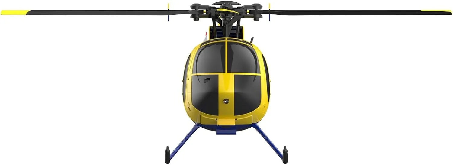 RC ERA C184 MD500 RC Helicopter for Adult, 2.4G 4CH 6-Axis Gyro No Aileron Stabilized Aircraft with Optical Sensor & Upgraded Transmitter - RTF/2 Battery