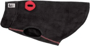 RC Pet Products Baseline Fleece Dog Coat, Everyday Base Layer, Size 18, Black/Goji Berry