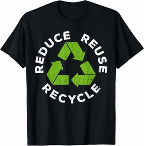 Reduce Reuse Recycle T-Shirt Earth Day 2025 Shirt T-Shirt