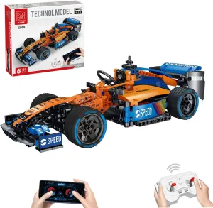 Remote Control Formula 1 Racing Car Building Kit,MOC 1:14 Scale Model Car,Collectible Car Building Blocks Toys,for 8  Year Boys.Adult.New 2023 (641Pieces)