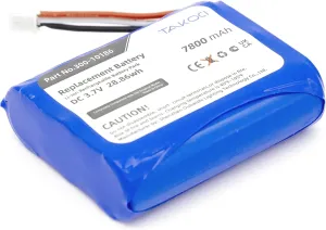 Replacement Battery 300-10186 for ADT Command Smart Security Panel ADT7AIO ADT5AIO, 7800mAh 3.7/3.6V