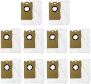 Replacement Dust Bags for Kyvol S31/ Uoni V980 Plus/Neabot N2, for Proscenic M7 Pro/ M8 Por Max Robot Vacuum Include 10 Pack Vacuum Bags