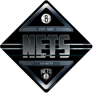 Rico Industries NBA Basketball Metal Sign 16.5" x 16.5" Home Décor - Bedroom - Office - Man Cave