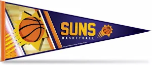 Rico Industries NBA Basketball Primary 12" x 30" Felt Wall Décor Pennant - Great for Home/Bed Room/Man Cave Décor
