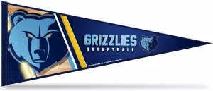 Rico Industries NBA Basketball Primary 12" x 30" Felt Wall Décor Pennant - Great for Home/Bed Room/Man Cave Décor