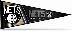 Rico Industries NBA Basketball Primary 12" x 30" Felt Wall Décor Pennant - Great for Home/Bed Room/Man Cave Décor