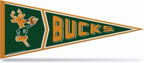 Rico Industries NBA Basketball Retro 12" x 30" Felt Wall Décor Pennant - Great for Home/Bed Room/Man Cave Décor
