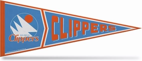 Rico Industries NBA Basketball Retro 12" x 30" Felt Wall Décor Pennant - Great for Home/Bed Room/Man Cave Décor