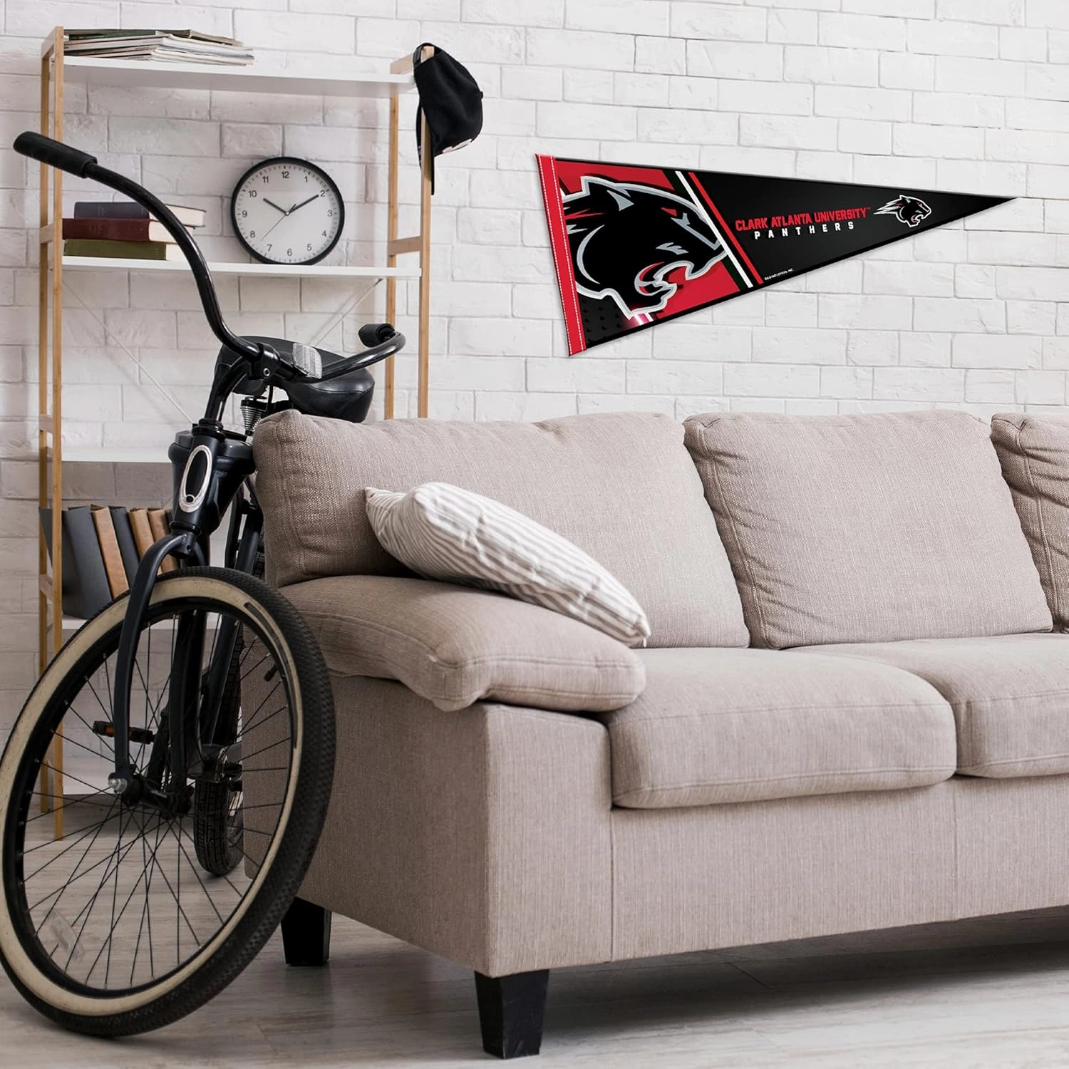 Rico Industries NBA Basketball Retro 12" x 30" Felt Wall Décor Pennant - Great for Home/Bed Room/Man Cave Décor