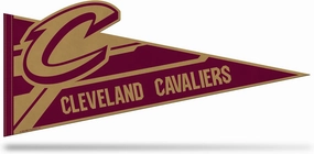 Rico Industries NBA Basketball Sha[e Cut Soft Felt Pennant - EZ to Hang - Home Décor (Game Room, Man Cave, Bed Room)