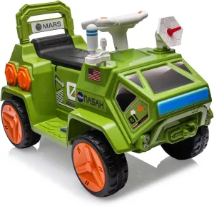 Ride On Car, Kids Electric Ride On ATV Toys Car, Toddler Quad with Flash Lights & Music, Easy-Control Training Vehicle for Boys & Girls