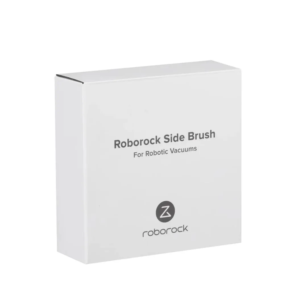 roborock Side Brushes Replacement (2 Pieces) for S8 Pro Ultra, S7 Max Ultra, Q Revo, Series of S7 MaxV/S7/Q7Max/Q8 Max/S8/Q7/Q5/S6/S5/S4/E5/E4/E3/E2 Robot Vacuum Cleaner, White