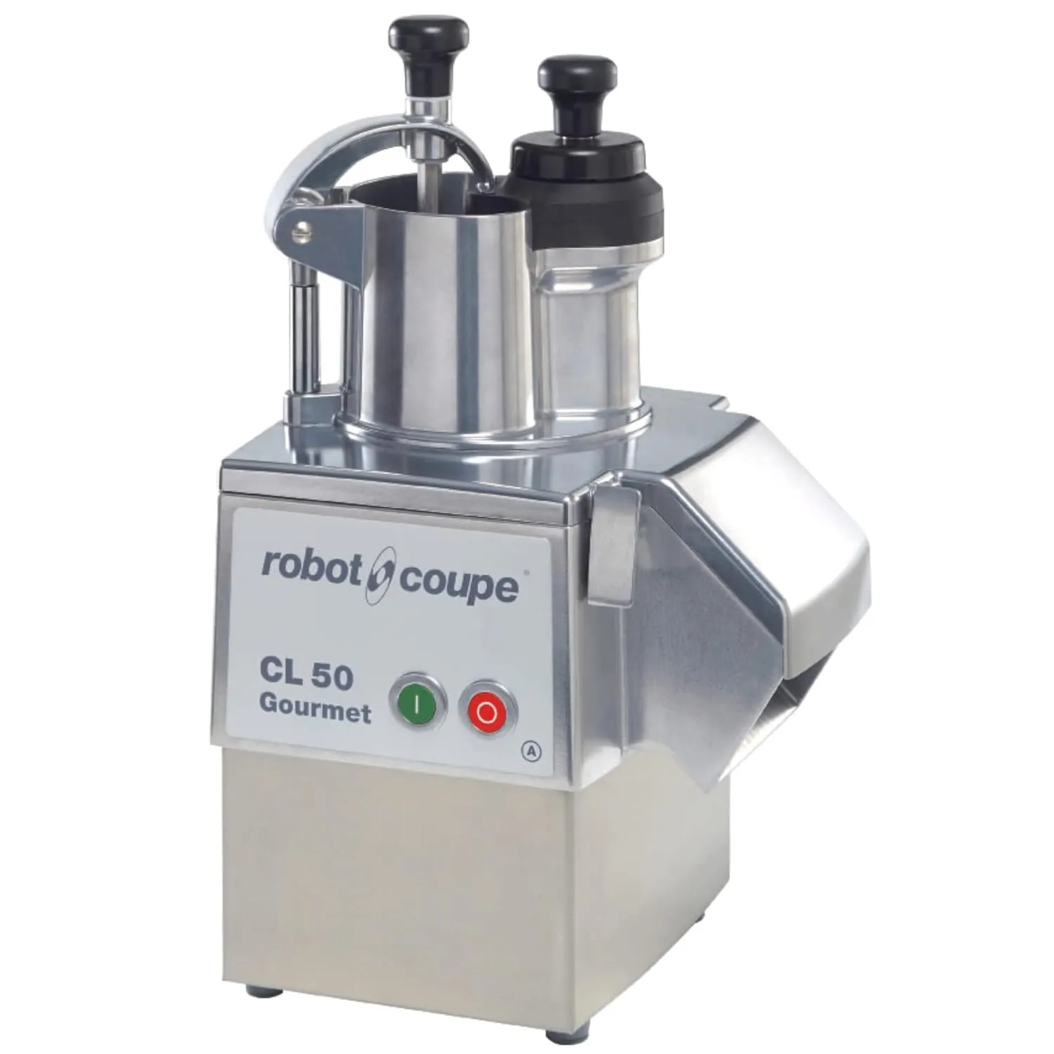 Robot Coupe CL50GOURMET NODISC Single-Speed Cutter Mixer Continuous Feed Commercial Food Processor with Side Discharge, 120v (Discs NOT Included)