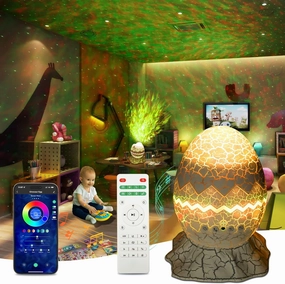 Rossetta Galaxy Projector for Bedroom, Smart App Star Light Projector with Bluetooth Speaker and White Noise, Night Light for Kids Adults Game Room, Home Party, Ceiling, Room Décor