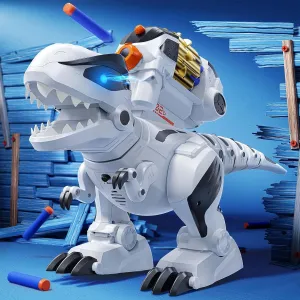 Ruko 8809 Remote Control Robot Dinosaur Toys for Kids, Large Rechargeable Jurassic Toys, STEM Programmable Interactive with Sound Effects, Birthday Gifts for Boys & Girls Age 3 4 5 6 7 8