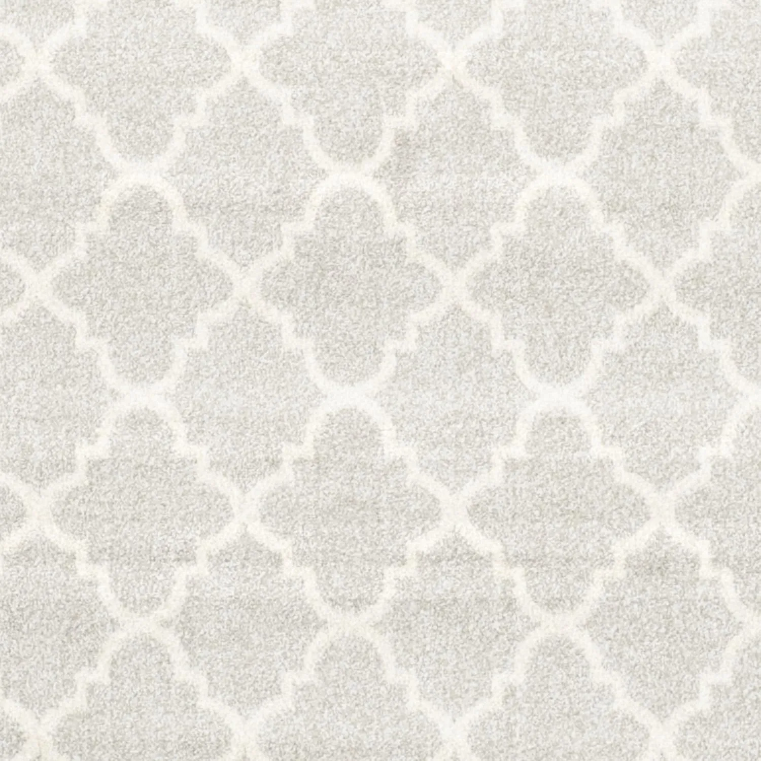 SAFAVIEH Amherst Collection Area Rug - 8' x 10', Light Grey & Beige, Moroccan Trellis Design, Non-Shedding & Easy Care, Ideal for High Traffic Areas in Living Room, Bedroom (AMT422B)