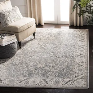 SAFAVIEH Area Rug 8x10 - Isabella Collection - Large - Grey & Dark Grey, Oriental Design, Non-Shedding & Easy Cleaning, Ideal for Living Room, Bedroom, Office, Dining Space (ISA912H)