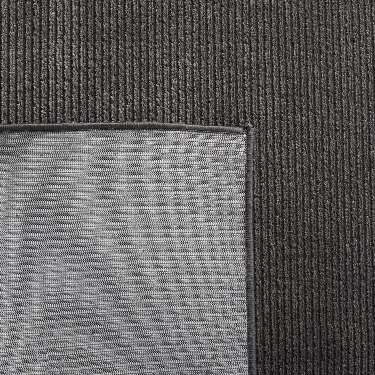 SAFAVIEH Area Rug 8x10 - Revive Collection - Large - Charcoal, Solid Pattern, Non-Shedding & Easy Cleaning, Ideal for Living Room, Bedroom, Office, Dining Space (REV102H)
