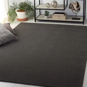 SAFAVIEH Area Rug 8x10 - Revive Collection - Large - Charcoal, Solid Pattern, Non-Shedding & Easy Cleaning, Ideal for Living Room, Bedroom, Office, Dining Space (REV102H)