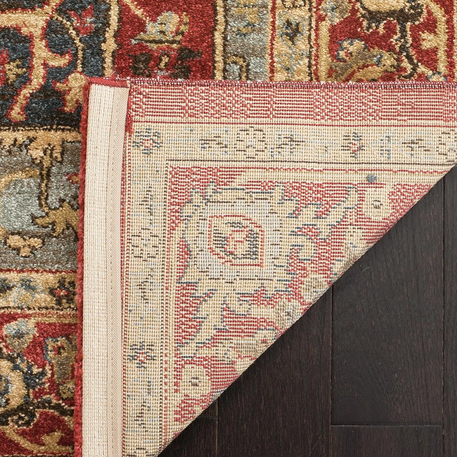 SAFAVIEH Mahal Collection Accent Rug - 2'2" x 4', Red & Red, Traditional Oriental Design, Non-Shedding & Easy Care, Ideal for High Traffic Areas in Entryway, Living Room, Bedroom (MAH625D)
