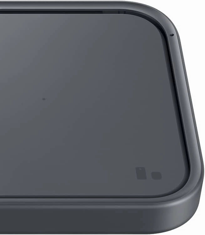 Samsung 15W Wireless Charger Single, Cordless Super Fast Charging Pad for Galaxy Phones and Devices, Compact Design, LED Indicator, USB C Cable Included, 2022, US Version, Grey