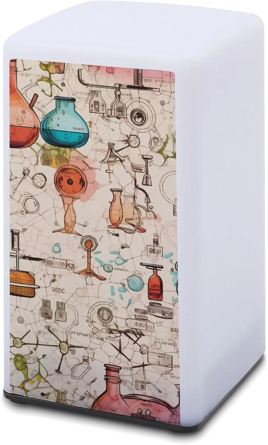 Science Chemical Knowledge Small Desk Lamp Cute Night Light Bedside Table Lamp for Bedroom Office Dorm