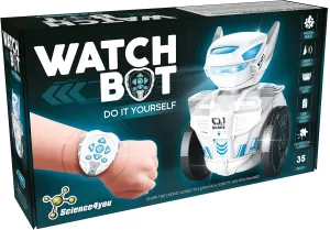 Science4you Watch Bot - Make Your Own Robot Toy, Robotics Kit with Remote Control Toys for Kids, Robot Building Kit   35 Pieces, STEM Toys and Games, Gift for 8  Year olds Boys