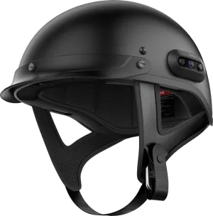 Sena Cavalry 2 Bluetooth Motorcycle Helmet with Intercom System - DOT - Matte Black - Medium