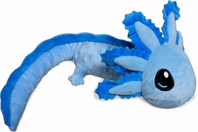 SENSORY4U Weighted Axolotl Plush Toy - 22" Long, 2.5 lbs - Soft and Cozy Companion for Kids and Adults, Ideal for Relaxation and Focus