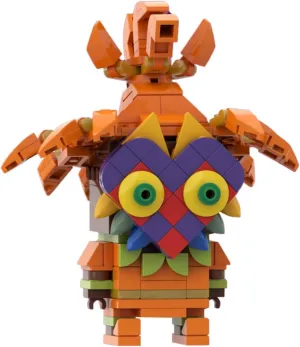 Skull Kids Building Kit, Legendary Series Ocarina Action Figure Model Building Toys, Interactive Game Bricks Set, for Fans and Kids, Boys, Adults, Girls (214 Pieces)