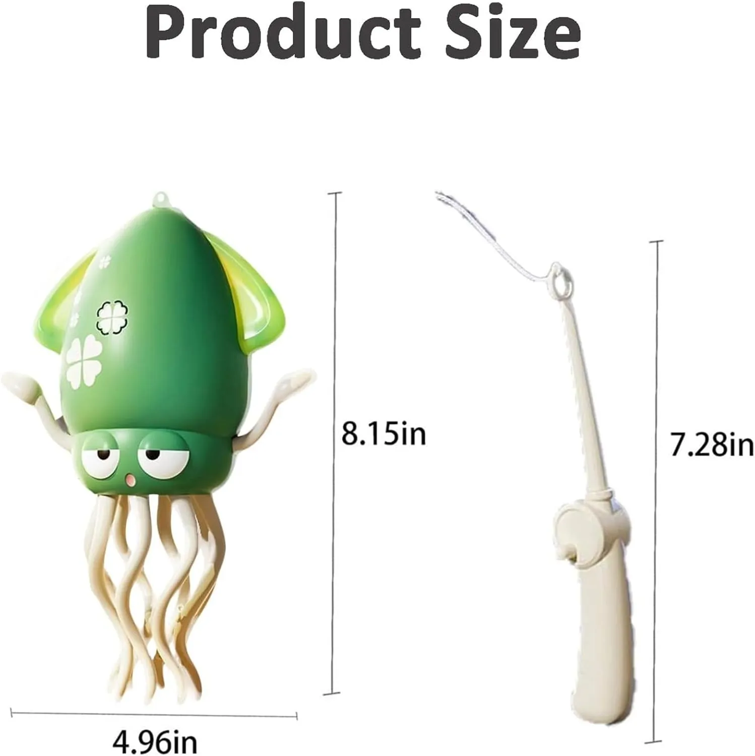 Smart Tentacle Explorer, Wiggly Wonder Octopus, Playful Octopus Toy, Automatic Swing Magic Obstacle Avoidanceoctopus with LED & Music, Self-Navigating Robotic Pet Toys for Indoor Cat Dog(Pink, Fishing