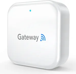 Smart Wi-Fi Gateway, G2 Hub for Keyless Entry Remote Control & Manage Bluetooth Deadbolt Door Lock with TTLock App, Wi-Fi Bridge Compatible with Alexa Google Home for Voice Control