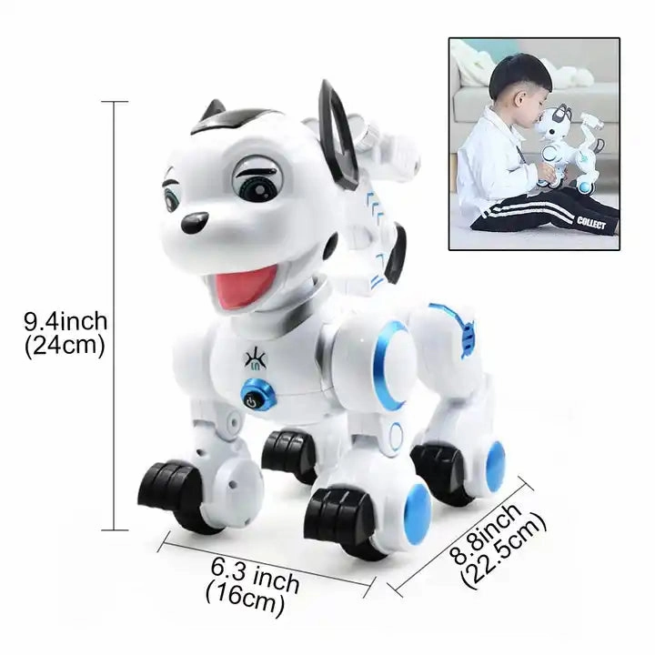 Smart Programmable RC Robotic Dog – Interactive Walking Pet Toy for Kids, Boys & Girls