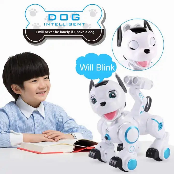 Smart Programmable RC Robotic Dog – Interactive Walking Pet Toy for Kids, Boys & Girls