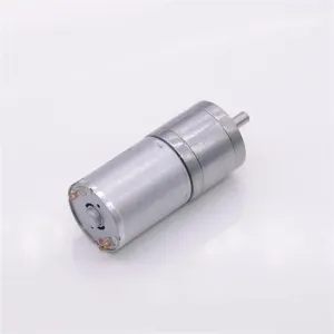 Smell Motor JGA25-370 Mini DC Gear Motor, 6V 12V 24V Motor, 12-1931rpm, Low Speed Motor, for DIY Smart Car Robot, Tools (Size : 26, Color : 6V)