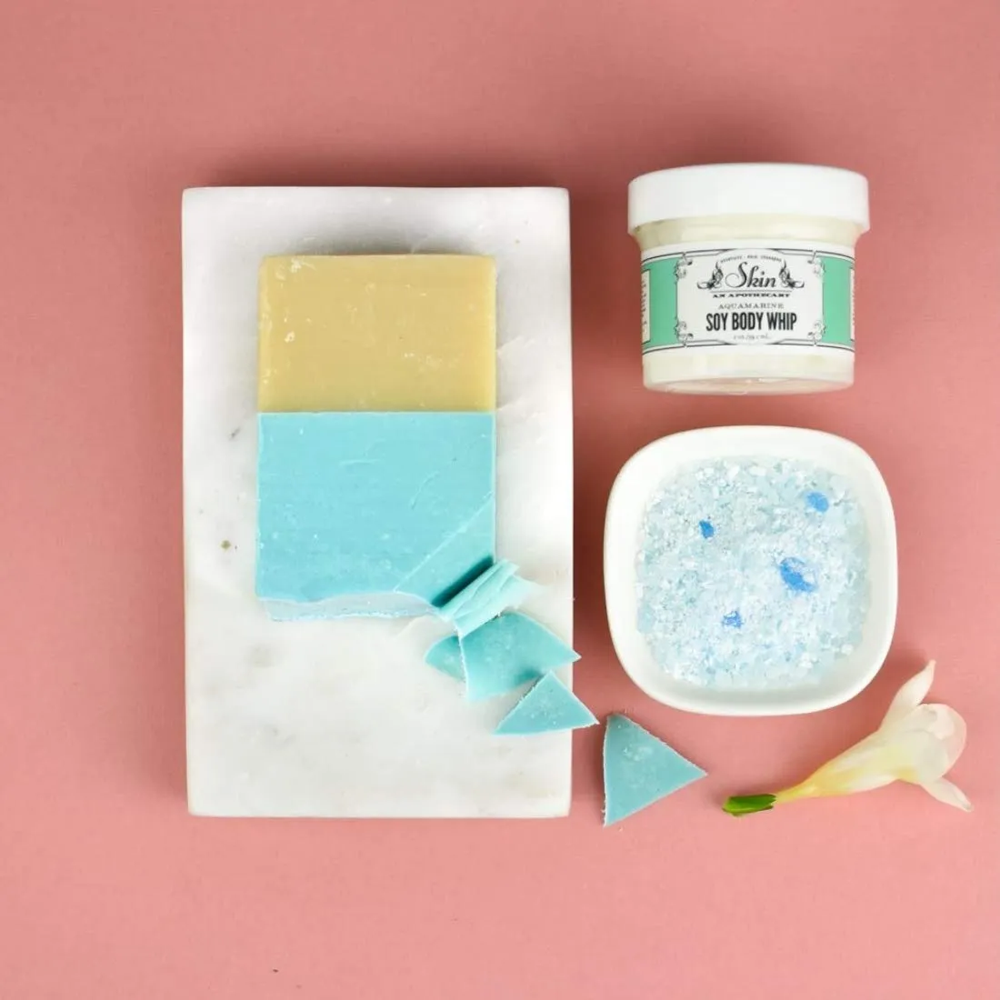 Soy Body Whip, 16 ounce, Aquamarine