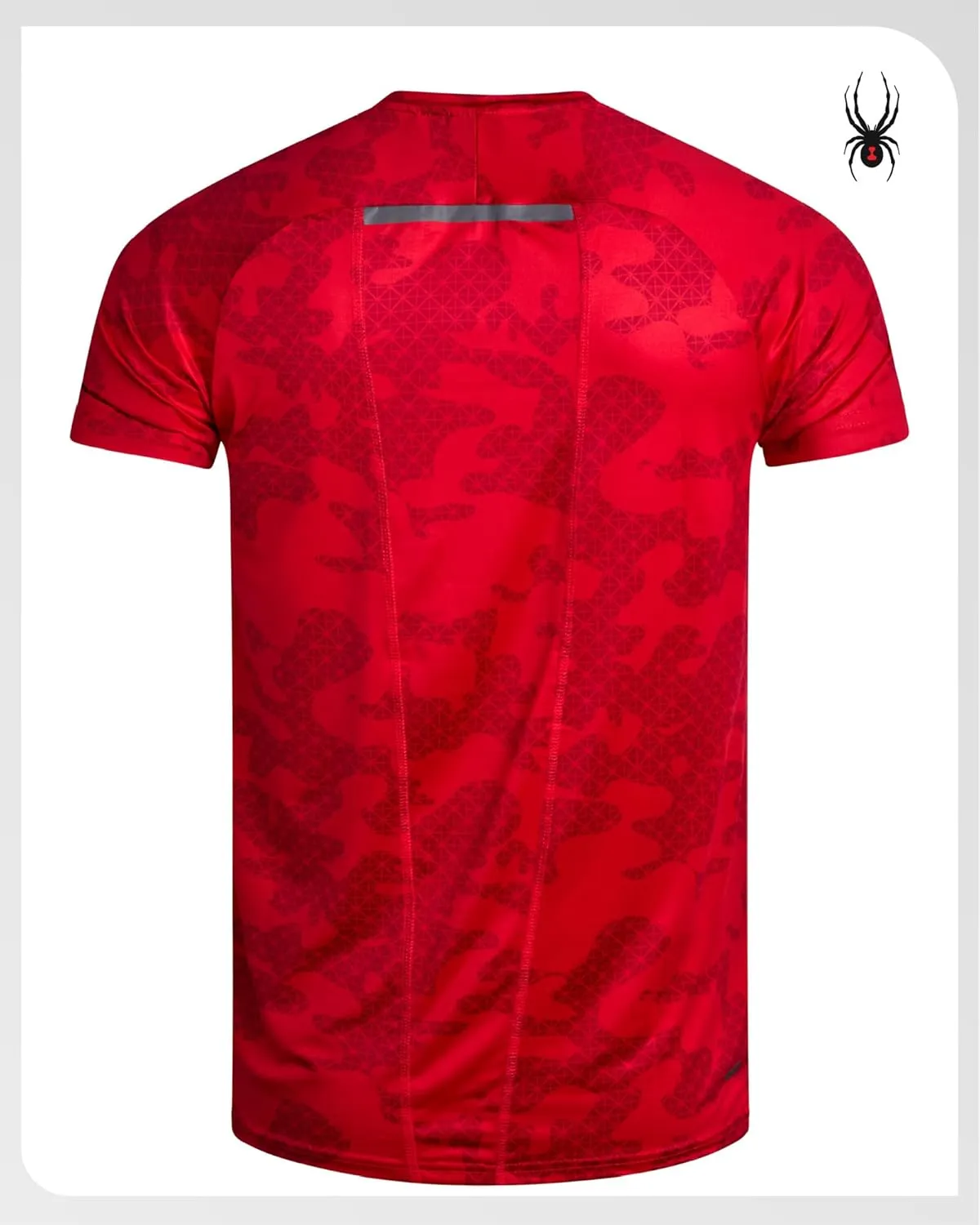 Spyder Men's Athletic T-Shirt - 2 Pack Dry Fit Short Sleeve Performance Sports Tee (S-XL)