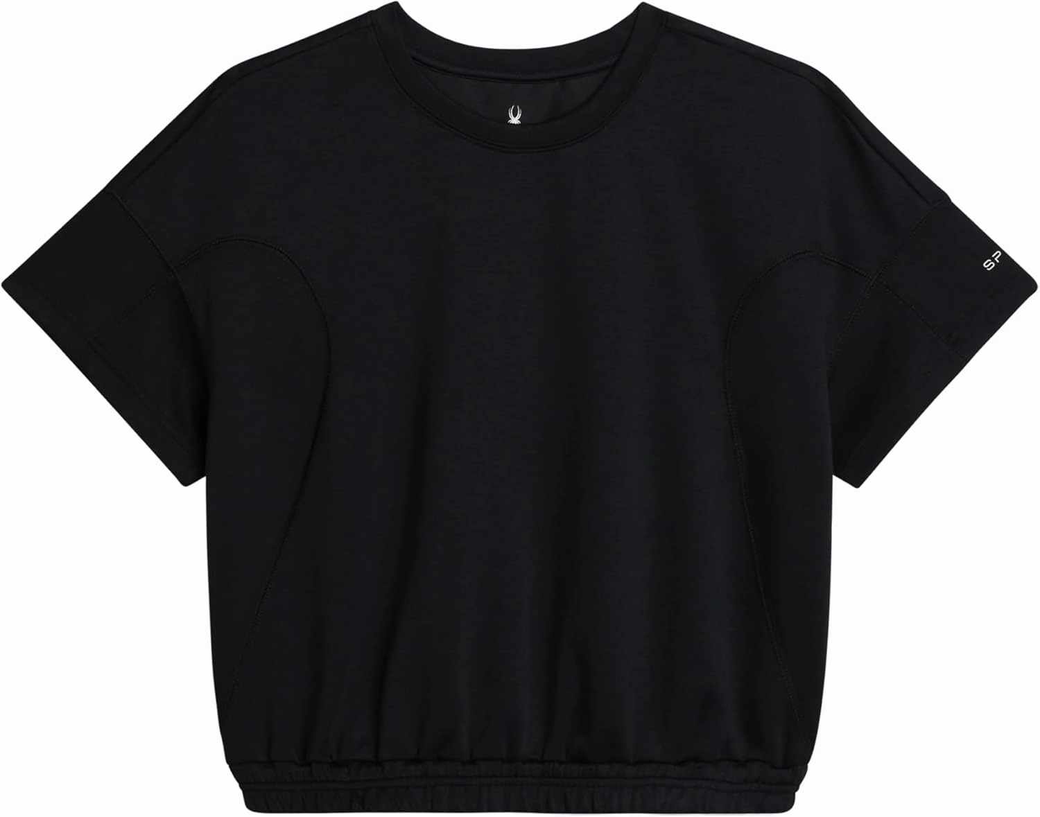 Spyder Women’s Crop Top - Short Sleeve Crewneck Boxy Cropped Fashion Top for Women, Ideal for Casual Everyday Wear (S-XL)