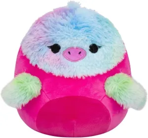 Squishmallows SQJW21-75PP-9A SQU-7.5 Pink Fluffy, Abilene The Parrot