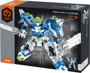 STEM Mechanical Engineering Building Toy,Mecha Robot Building Blocks Take Apart Toy, 941 Pcs DIY Building Kit, Learning Engineering Construction Toys