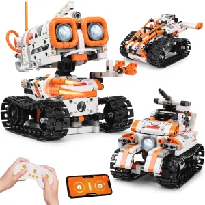 STEM Robotics Kits for Kids Ages 8-12 8-14 Year Old, 3 in 1 Remote/APP Control & Programming Robot Building Set, Toy Coding Science Projects, Birthday Gift Ideas for 8 9 10 11 12  Boys