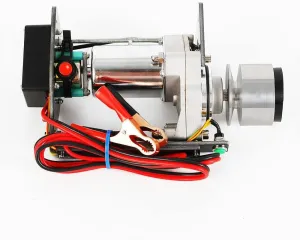 Strong RC Engine Starter for 15cc-80cc Gasoline Engine & 40-400 Stage Methanol Engine,12-18V Motorcycle Motor Starter RC Airplane Helicopter Starter with 6:1 Gear